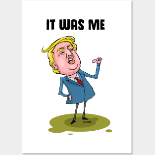 Trump It WAS ME Posters and Art